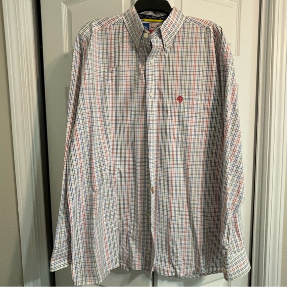 George Strait Wrangler Long Sleeve Button Down Shirt - Picture 2 of 5
